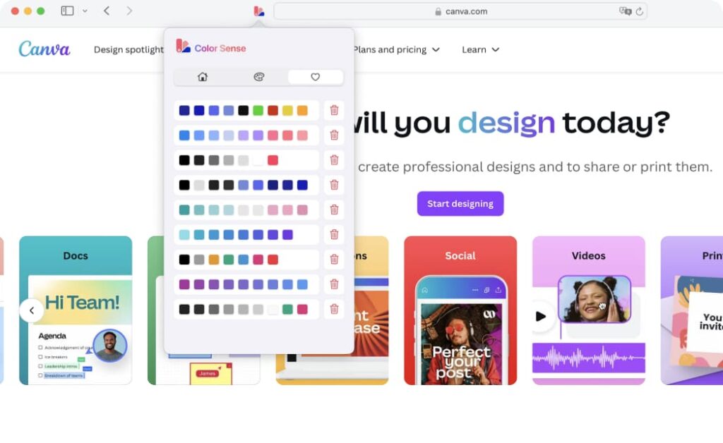 Color Sense for Safari - Safari Web Extension